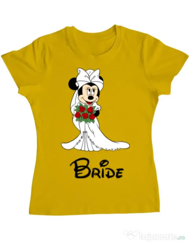 Tricou Mireasa ADLER Bride Minnie Galben