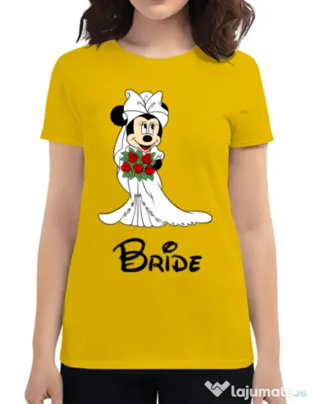 Tricou Mireasa ADLER Bride Minnie Galben