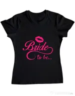 Tricou Mireasa ADLER Bride to be Negru