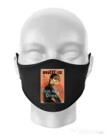 Masca personalizata reutilizabila Fear is for others Negru
