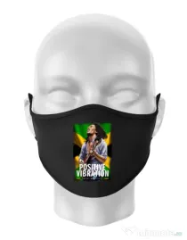 Masca personalizata reutilizabila Jammin Negru