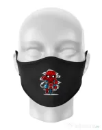 Masca personalizata reutilizabila Spidey Minibike Negru