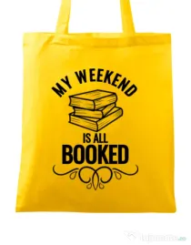 Sacosa din panza All booked Galben