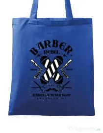 Sacosa din panza Barber Rebel II Albastru regal