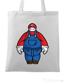 Sacosa din panza Baymario Alb