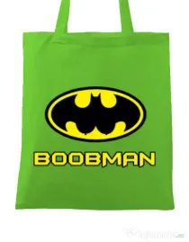 Sacosa din panza Boobman Verde mar