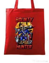 Sacosa din panza Bounty hunter Rosu