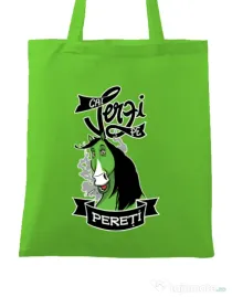 Sacosa din panza Cai verzi Verde mar