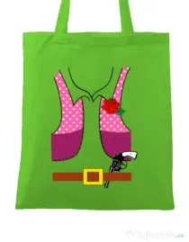 Sacosa din panza Cowboy suit 2 Verde mar