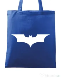 Sacosa din panza Dark knight Albastru regal
