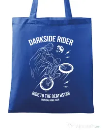 Sacosa din panza Darkside rider Albastru regal