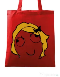 Sacosa din panza Derpina Rosu