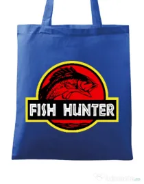 Sacosa din panza Fish hunter Albastru regal