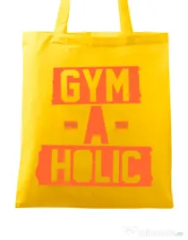 Sacosa din panza Gymaholic Galben