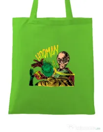 Sacosa din panza Hooman Verde mar