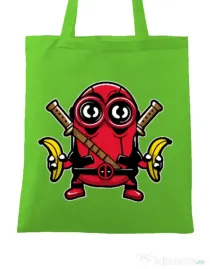 Sacosa din panza Minionpool Verde mar