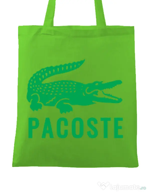 Sacosa din panza Pacoste Verde mar