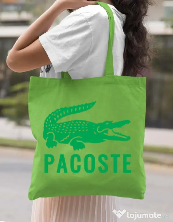 Sacosa din panza Pacoste Verde mar