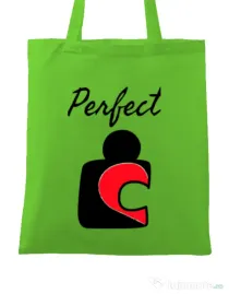 Sacosa din panza Perfect match 1 Verde mar