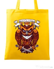 Sacosa din panza Rogue owl Galben