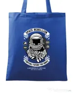 Sacosa din panza Space Rebellion Albastru regal