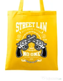 Sacosa din panza Street Law Galben