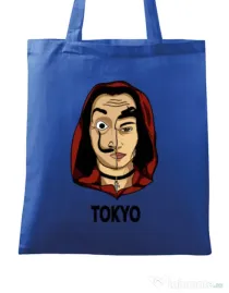 Sacosa din panza Tokyo Albastru regal
