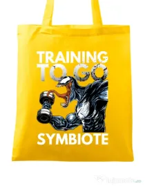 Sacosa din panza Venom training Galben