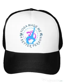 Sapca personalizata A better person Alb