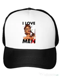Sapca personalizata Black tears Alb