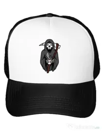 Sapca personalizata Coffee Reaper Alb