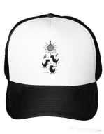 Sapca personalizata Dance Alb