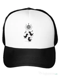 Sapca personalizata Dance Alb