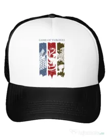 Sapca personalizata Game of Thrones Alb