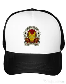 Sapca personalizata Genius Billionaire Alb