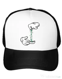 Sapca personalizata Magic sparkles Alb