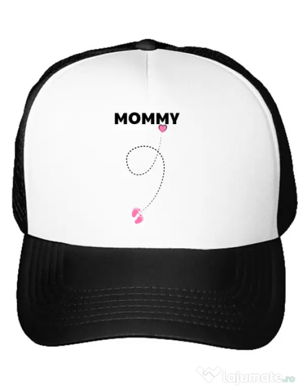 Sapca personalizata Mommy Alb