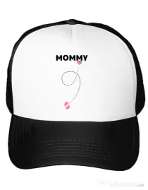 Sapca personalizata Mommy Alb