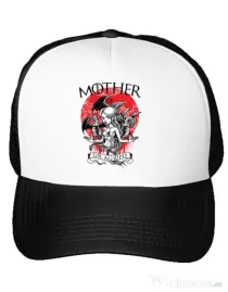 Sapca personalizata Mother of dragons Alb