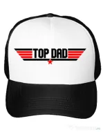 Sapca personalizata Top dad Alb