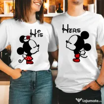 Set Tricouri Cuplu His and Hers