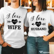 Set Tricouri Cuplu Married-Couple 