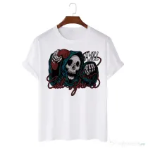 Tricou personalizat alb unisex I Will Call You