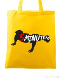 Sacosa din panza 5 minute Galben