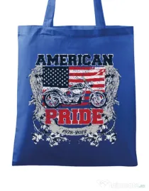 Sacosa din panza American pride Albastru regal