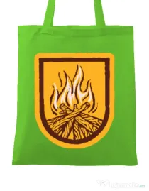 Sacosa din panza Bonfire Verde mar