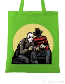 Sacosa din panza Gamers Verde mar