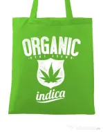 Sacosa din panza Indica Verde mar