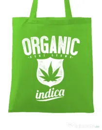 Sacosa din panza Indica Verde mar
