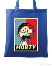 Sacosa din panza Morty Albastru regal